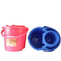 Mop bucket squeezed bucket wash mop bucket wheel mop dry bucket plastic thick mop bucket