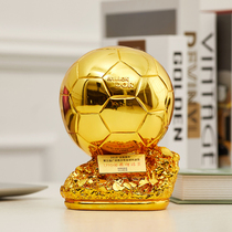Football match player bonus boot shooter Golden Ball trophy C romesi MVP award to boys fans souvenir