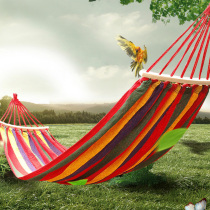 Hammock outdoor swing person indoor sleep portable thick anti-rollover single double adult widen hanging sling