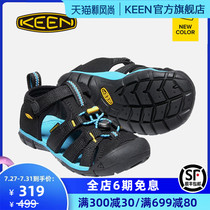 KEEN SEACAMP II CNX childrens spring and summer beach sandals Anti-collision non-slip breathable river shoes