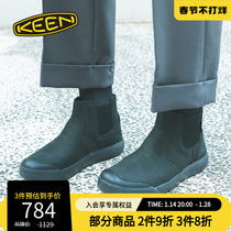 KEEN official autumn new product ELENA CHELSEA WP outdoor casual short boots commuter womens shoes casual shoes