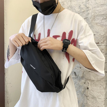 Running bag sports men riding shoulder shoulder bag tide multifunctional sports chest bag casual fashion Light mini bag