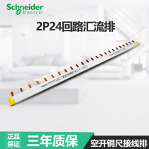 Schneider bus bar 2p bus bar can connect 12 2p open connection copper bar A9XPH224
