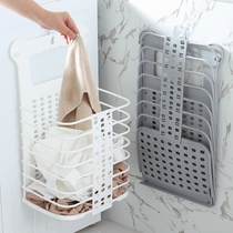Storage basket clothes dirty clothes basket basket laundry waterproof basket bedroom Big Blue change and wash storage