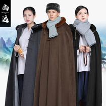  Shangyuan winter double-layer plus velvet meditation cloak Monk suit Monk cloak Monk lay meditation cloak lay suit Winter