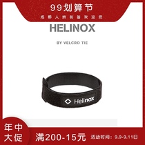Helinox Velcro Tie tactical nylon strapping belt outdoor table and chair debris finishing adhesive sheet two