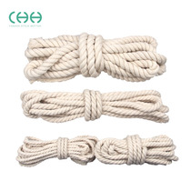  Thick tied rope line diy tote bag cotton rope hand-woven decorative fine cotton thread material white paper rope wear-resistant