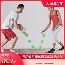 Hexagonal reaction ball Variable direction ball Sensitivity Rebound ball Tennis Ball Trainer Agility Ball Childrens toy Exercise speed