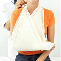 Outdoor gauze triangle bandage triangle first aid teaching training package contains 2 pins