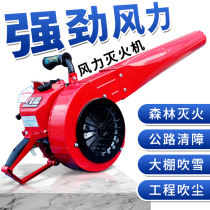Industrial leaf blowing blower high-power plus gasoline portable blow-suction storm machine fire-fighting powerful hair dryer