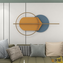 Living room wrought iron wall pendant sofa background wall decoration Nordic light luxury metal painting Three-dimensional wall decoration