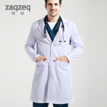 White coat Long-sleeved short-sleeved doctor suit Female male Spring and summer pharmacy beauty salon Oral Pet nurse suit Overalls