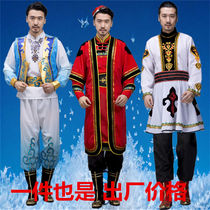 Kazakh dance costume men adult Xinjiang Uygur performance costumes minority costumes Avanti