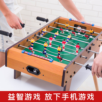 Table Football childrens football machine desktop mini educational toy wooden entertainment double parent-child interactive game table