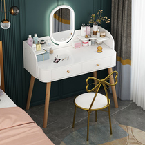 Dressing table bedroom modern simple dressing table small storage cabinet integrated new net red ins Wind makeup table