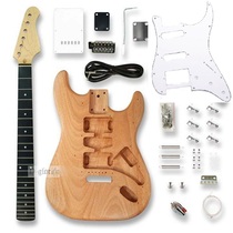 ST set electric guitar assembly DIY 6 string full set electric guitar 22 items student instrument guitar modification professional