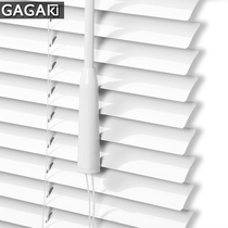 Aluminum alloy blinds Roller blinds Office bedroom shading Household kitchen bathroom Hand-pull lifting free drilling