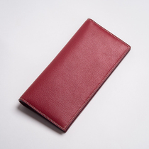  Play 15 colors into French goatskin color large capacity retro Cai cloth high-end handmade long wallet