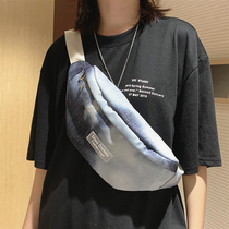 Skew Satchel Mens Boomer Signs Super Fire Students Chest Bag Han Edition Sports Casual Purse Women Street Trend Chest Front Bag