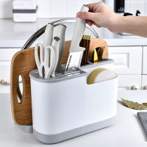 Chopsticks cage chopsticks basket household spoon tableware storage box kitchen knife holder chopsticks cage integrated drain chopsticks rack
