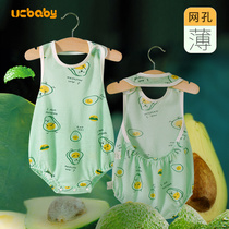 Bellbelly baby Summer thin pocket child belly bag baby triangle clothes