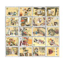 Shanghai Collection of Romance of the Three Kingdoms Stamps Set (1-5 groups) Famous works of Classical Chinese Literature Series