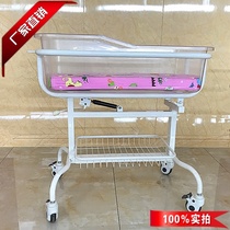 Factory hot-selling baby carriage abs moon center anti-overflow milk newborn stainless steel nursing cart hospital crib