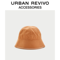 URBAN REVIVO2021 summer new products womens accessories trend fashion fisherman hat AY12TA4N2005
