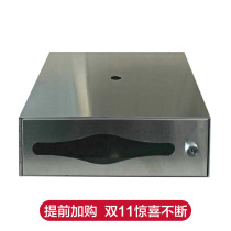 Back of the mirror 304 stainless steel hidden tissue box countertop concealed embedded drawing machine paper box