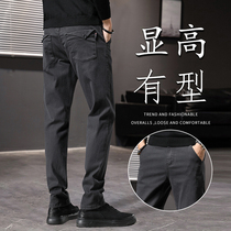 Summer jeans Mens straight drum long pants thin section Tide Cards Spring Autumn 2022 New Body Trend Casual Mens Clothing