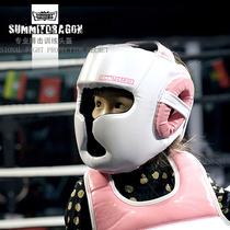 summitdragon competition type beating color boxing helmet girl child head guard taekwondo Muay Muay Muay Muay Muay protection