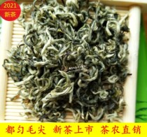 Guizhou Duyun Maojian green tea 2021 new tea Mingqixun tea bulk 500g fragrance type agricultural products fried green