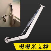 Heavy-duty tatami bed hydraulic support Rod damping buffer drop pressure rod load-bearing telescopic spring bracket