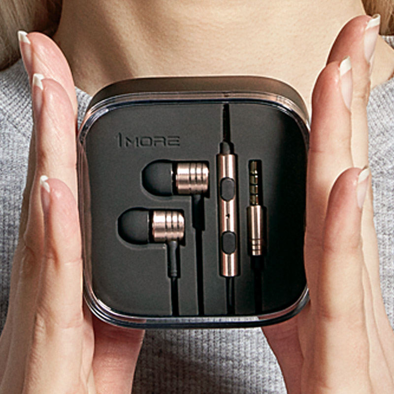 1MORE/ 万魔 Piston millet headphones in-ear subwoofer cable 骷髅 universal authentic earplugs magic sound
