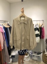 SOLD OUT Korea East gate 2022 Spring new pure color flipped fashion temperament 100 lap jacket