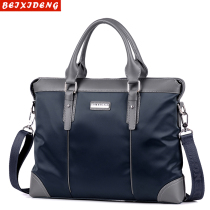 Handbag Men Business Crosswalk Computer Single Shoulder Backpack Bag Casual Oxford Butwe Satchel Briefe Briefe Wave