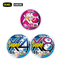 Japan All Roads DUEL Road Subline 4 Editor 8 PE Line Far Throw Smooth Wear Resistant Vigorous Horse Line Freshwater Sea Fishing Fish Line