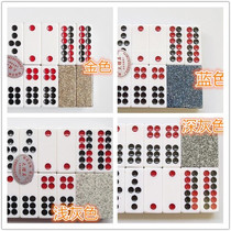 Marble large 14#16#22# Pai Jiu thick solid melamine mahjong Pai Jiu Mahjong Pai Nu Mahjong