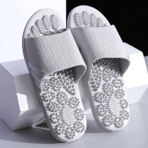 Home Massage Slippers Men Summer Home Bathroom Non-slip Soft Bottom Couple Cool Slippers Men Summer Acupoint Pedicure