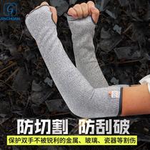 Manufacturer wholesale spot PE anti-cut abrasion resistant long sleeves gardening anti-scratching protective arm glass cutting and carrying wrist