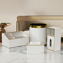 Paper towel box fashion living room creative remote control coffee table napkin storage box light luxury simple Nordic ins