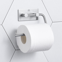 Toilet tissue rack non-perforated household tissue box stainless steel roll holder toilet paper rack toilet paper box