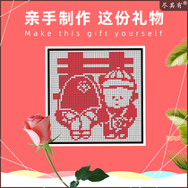 Nail painting diy customization to send best friend portrait customized anniversary gift
