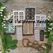 Cutting template DIY mold cutting die greeting card album Scrapbook Making tool door frame windows