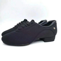 ADSmissfun Xinping with A4012-18 stretch Oxford straight bottom male modern two bottom dance shoes teacher practice