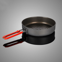 Fire Maple gold feast flat-bottomed non-stick frying pan Frying pan Outdoor portable folding frying pan Teflon coated frying steak pan