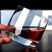 Turkey imported PASABAHCE crystal foreign wine glass whiskey glass thick bottom beer tea juice water cup