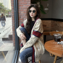 Card its color sweater cardigan jacket woman winter design sensation little crowdsourced 2022 Early spring new womens dress Dont knit blouse
