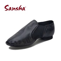 Sansha France Sansha modern dance shoes jazz shoes low side elastic dance shoes imported cowhide face practice shoes
