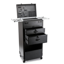 Hairdressing toolbox hairstylist special lever beauty stylist big work Box large capacity with drawer hair salon cart